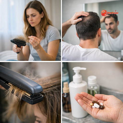 Worried about increasing hair fall, thinning, or brittle strands that break easily? At Madhaav Aa… post image