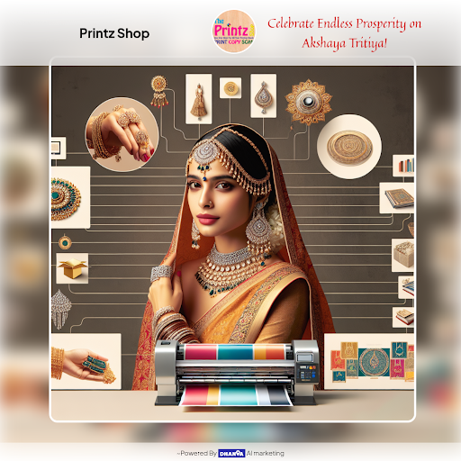 Celebrate Akshay Tritiya in style with endless blessings from Printz Shop, the best printing shop…