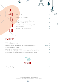 Menu Barbade Beach Page 1