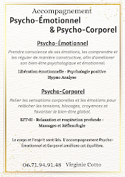 Photo n°2 de Virginie Cotto Hypnose et Coaching à Saint-Palais-sur-Mer (Service d'hypnothérapie)