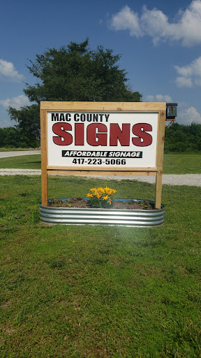 Mac County Signs Gallery - United States