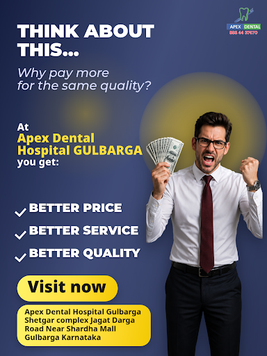 Apex Dental Hospital GULBARGA offers expert dental care with a focus on immediate implant solutio… post image