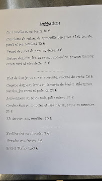 Menu Auberge des trois petits cochons Page 1