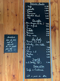 Menu Bar des Alpes Page 1