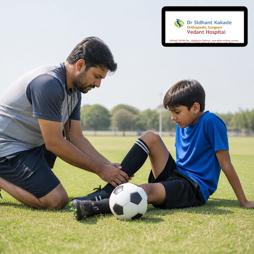 Is your child always on the ground – running, jumping, and playing school sports? Growing bones a…