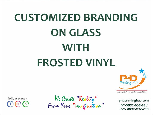 Looking for branding in the office area while  supervising the employees from your cabin? post image