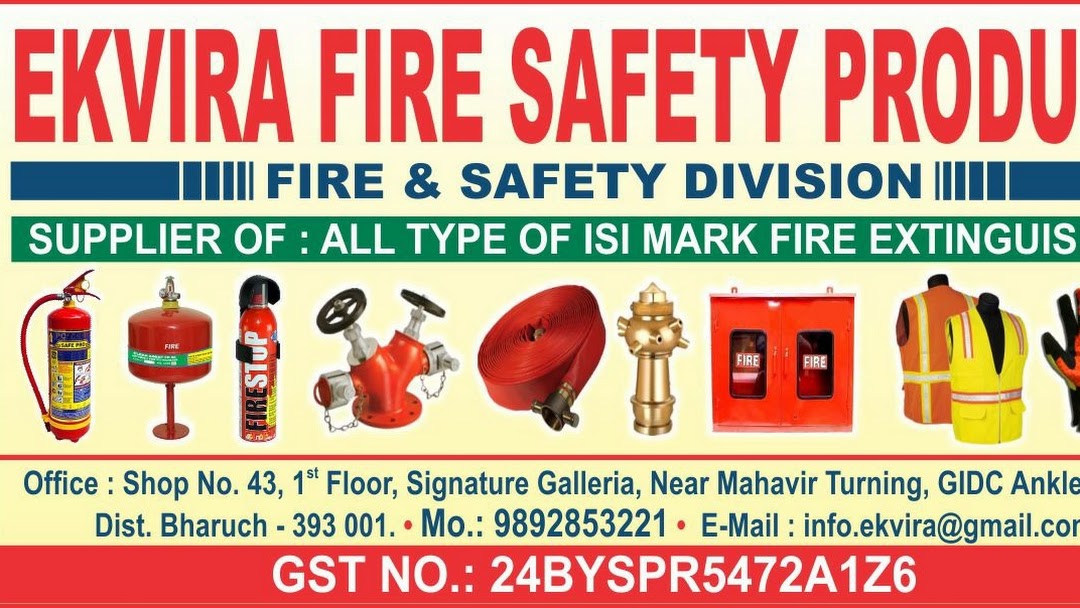 EKVIRA FIRE SAFETY PRODUCT SUPPLIER OF ALL TYPE OF ISI MARK FIRE