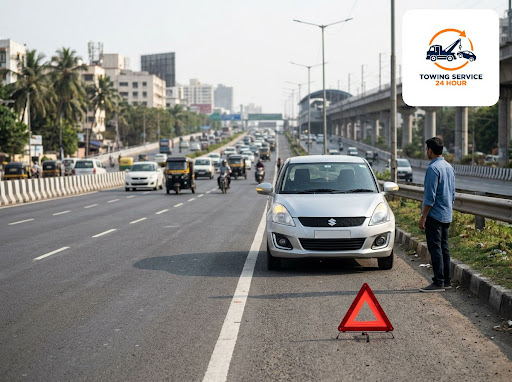 Stuck on the Western Express Highway or Eastern Freeway and waiting for a tow truck? Staying safe… post image