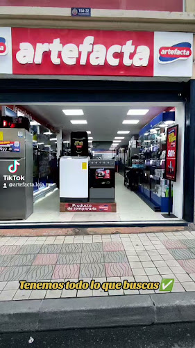 Opiniones de Artefacta Loja calle Rocafuerte en Loja - Tienda de electrodomésticos