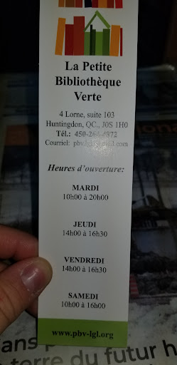 La Petite Bibliothèque Verte - Thumbnail