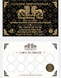 Menu SingThong Thaï Page 7