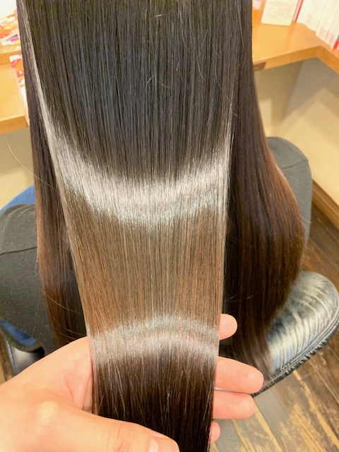 ヘアーボブビッシュ東温店 艶髪 縮毛矯正クセストパーⓇ