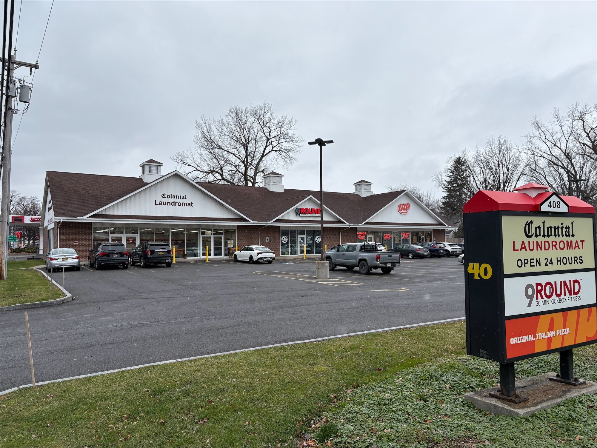 Self-service laundry at Colonial Laundromat, Liverpool, NY
