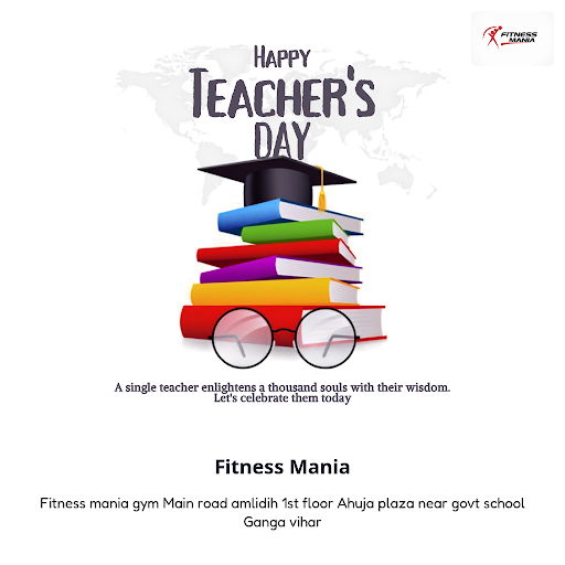 Celebrate Teacher's Day with us at Fitness Mania, your go-to fitness clubs near me. Honor dedicat… post image