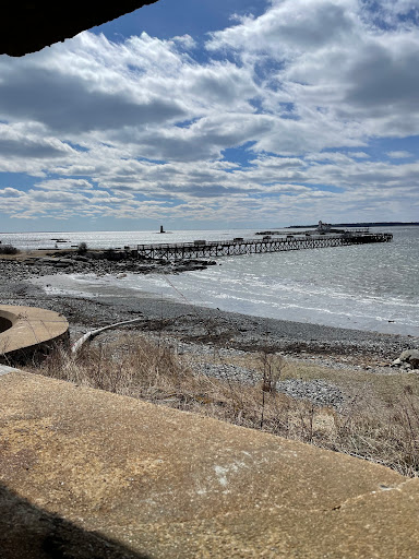 Whaleback Light Observation Point, Fort Foster Park Pier - Thumbnail