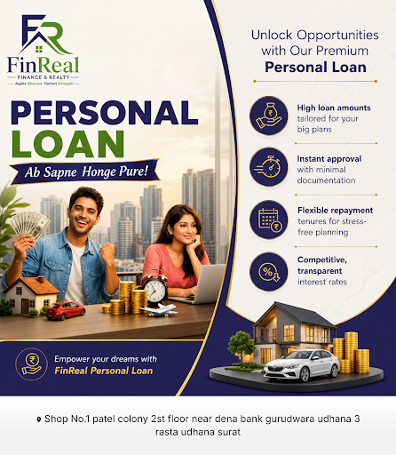 FinReal Finance & Realty is your trusted loan agency near me, specializing in personal loans to h… post image