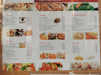Menu Délices d'Aubervilliers Page 1