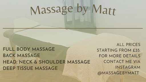 Massage By Matt (Based out of Glam Clinic)