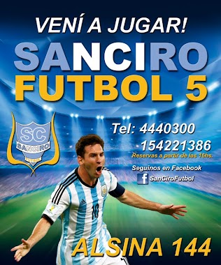 San Ciro Fútbol 5, Author: San Ciro Futbol 5