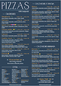 Menu A tavola! Pizzas & Vins italiens Page 2