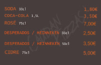 Menu Caudan Pizzas Sarl Page 3