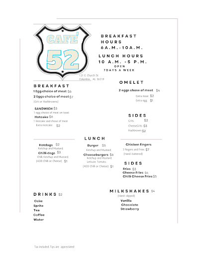 Café 52 - Visual