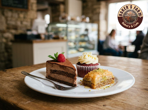 At BAKERS FARM THE DUBAI SWEETS (NEHRU CHOWK), we believe you first taste with your eyes. Beautif…