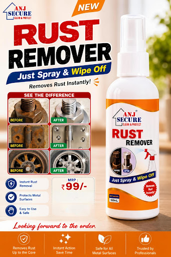 Instant Rust Removal:* Dissolves tough rust in seconds post image