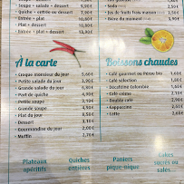 Menu M’Joy Café Page 2
