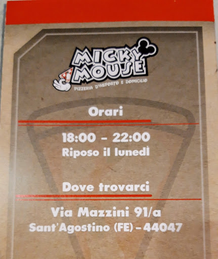 Pizzeria Micky Mouse - Visual