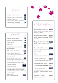 Menu La Chef'Rit Page 1