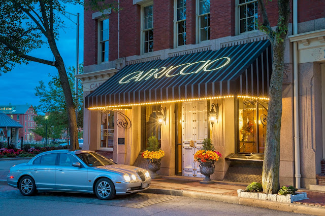 Front view of Capriccio located in Providence - Best Italian Restaurant near me.