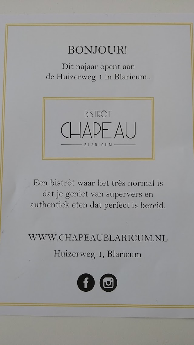 Bistrôt Chapeau