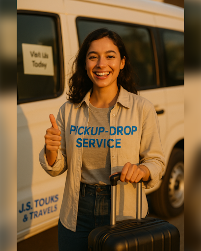 Experience the best Pickup-Drop Service in Hyderabad with J.S Tours & Travels! Get reliable and c… post image