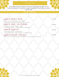 Menu Ô cœur de l'Orient Page 10