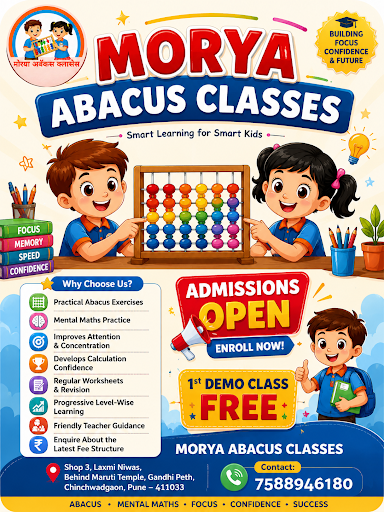 🧮 MORYA ABACUS CLASSES post image