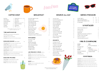 Menu Loulou Page 1
