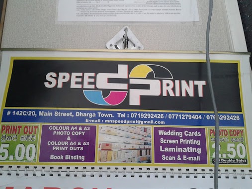 Speed Print, Author: Mohamed Musthak