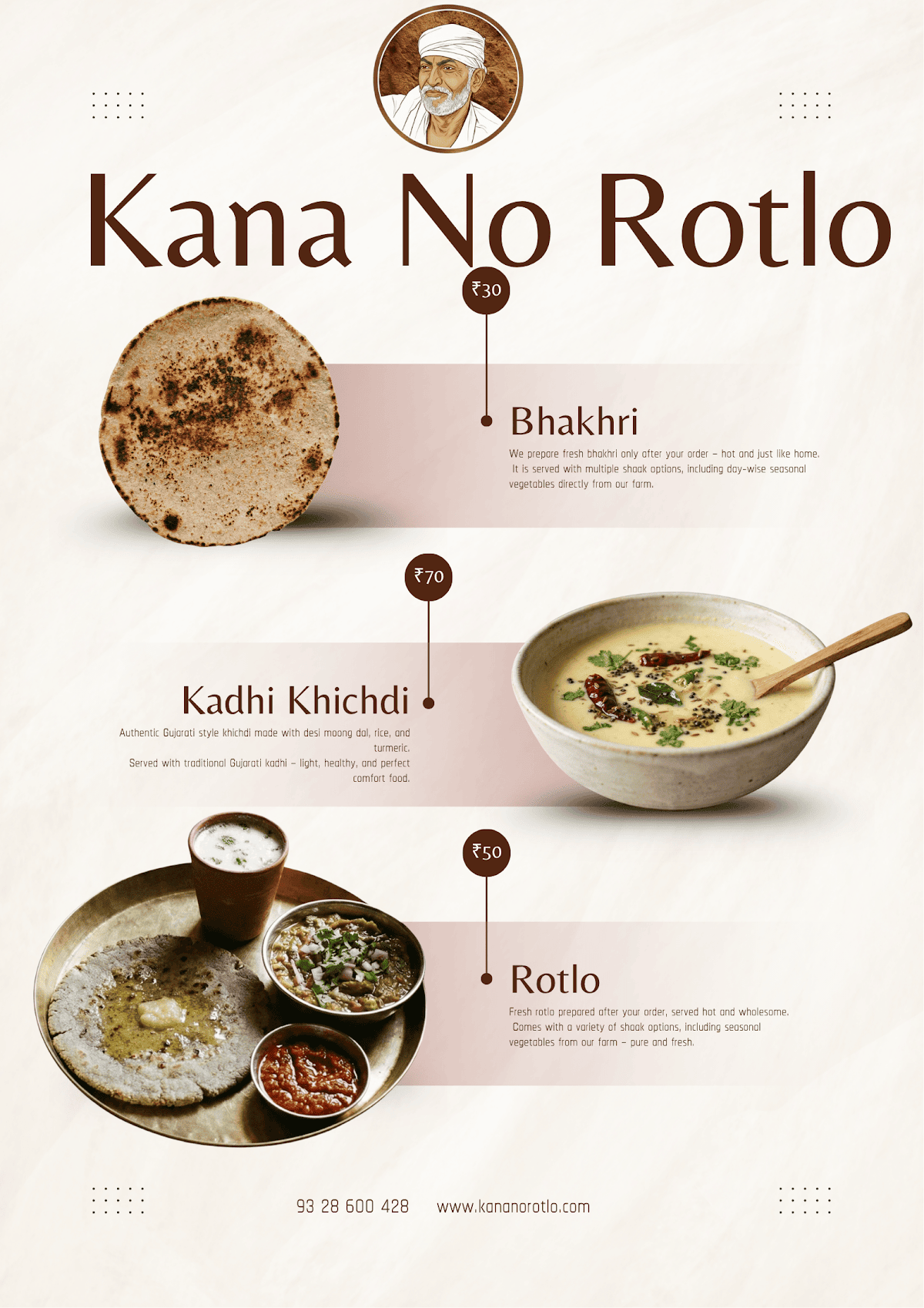 ✨ Authentic Gujarati Taste at Kana No Rotlo ✨