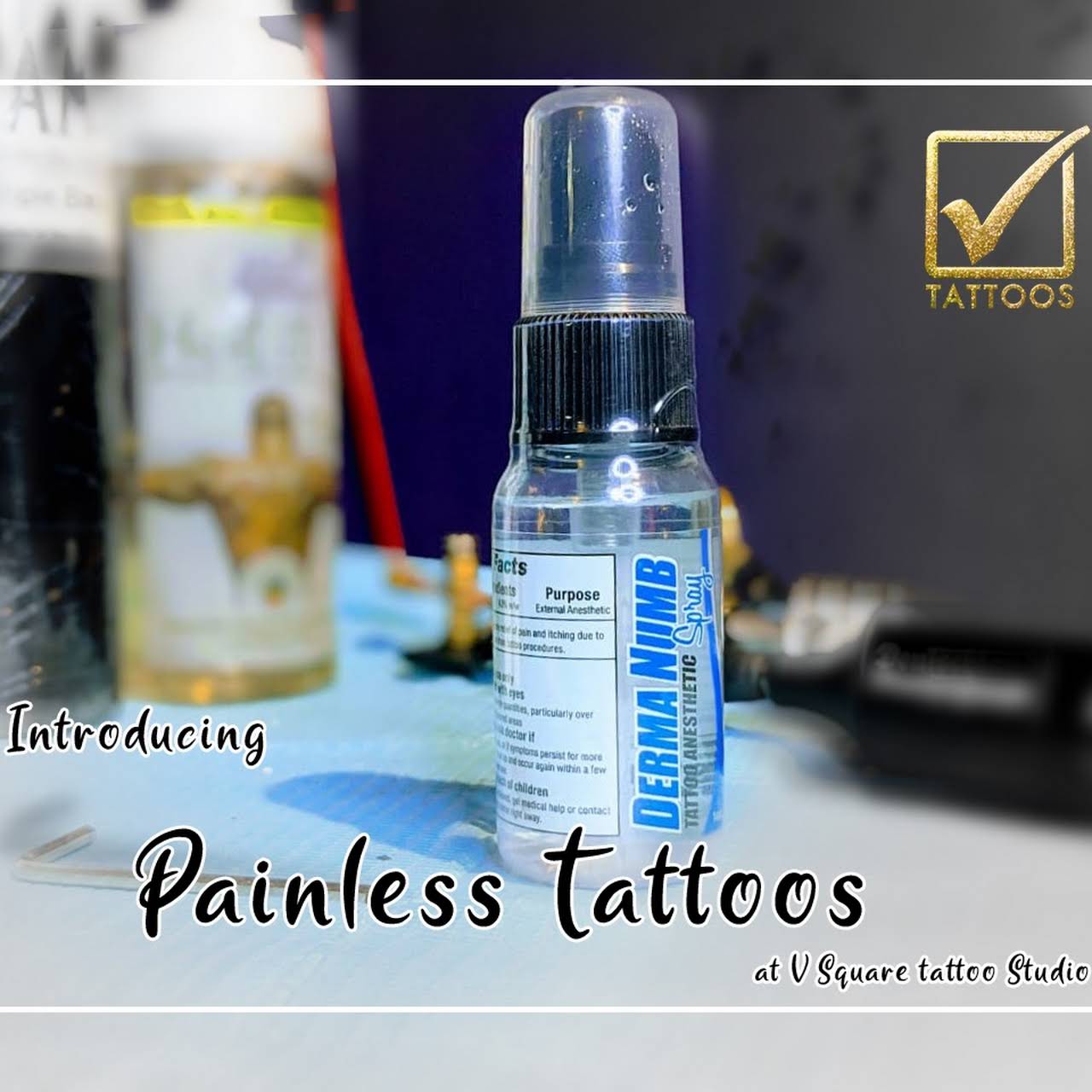 V Square Hygienic Tattoo Studio Tattoo Shop In Hyderabad