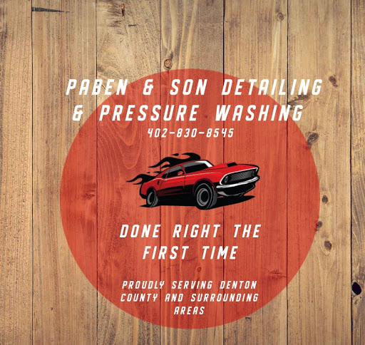 Paben and Son Mobile Detailing and Pressure Washing Logo
