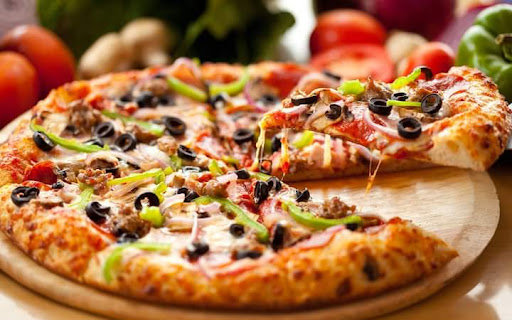 Le crosty fast food pizza