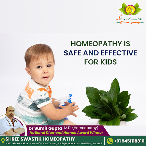 "Homeopathy is safe and effective for kids. Choose the gentle and natural path to ensure your chi… post image