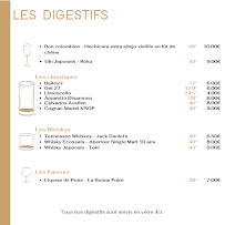 Menu Le 314 - Les Restaurants Nicolas Pierre Page 15