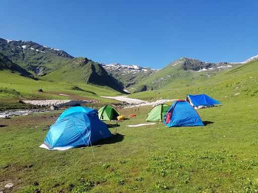 Kashmir camping  post image