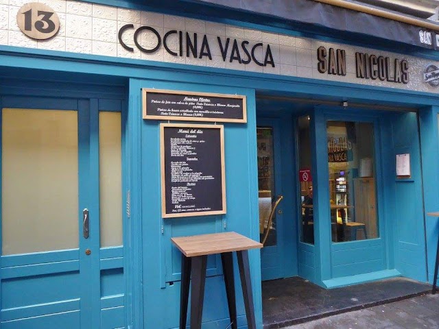 Bar Restaurante -San Nicolás La Cocina Vasca-