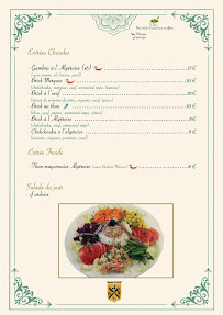 Menu Le Clos Saint Jacques Page 1