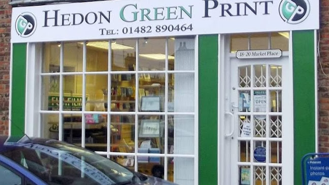 Hedon Green Print - Hull