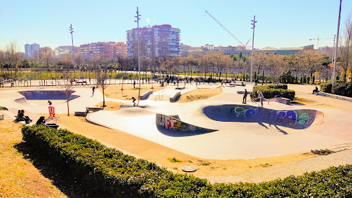 Skatepark "Ignacio Echeverría, skateboard hero" - Madrid Río