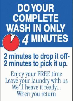 4 Minute wash n fold - Thumbnail